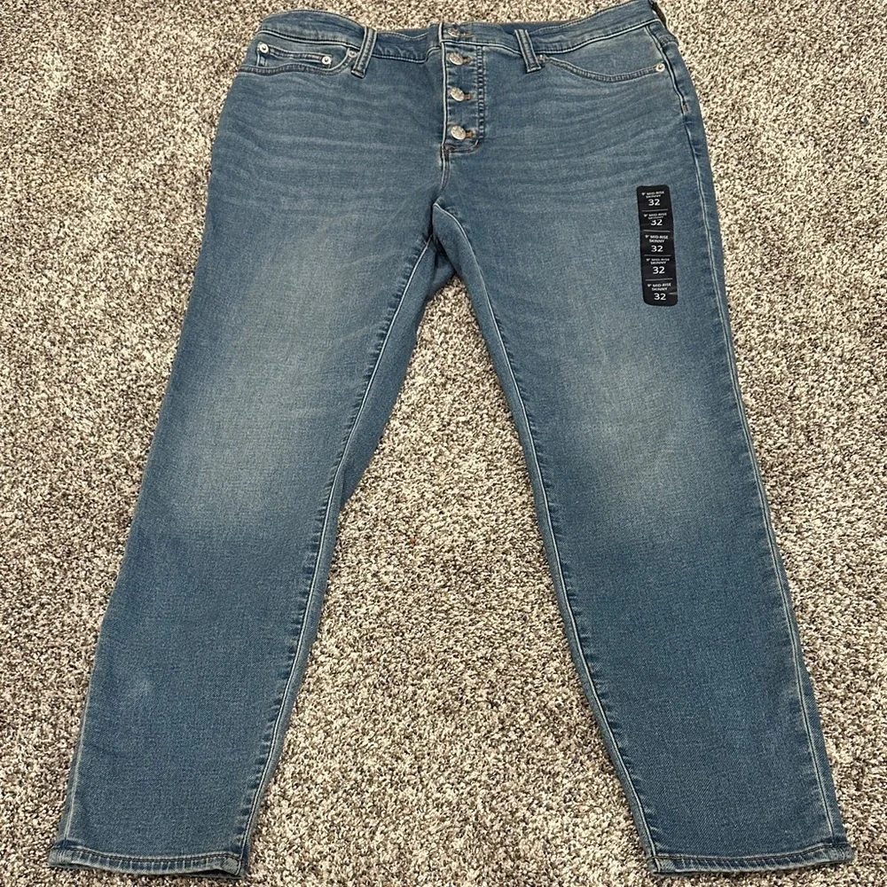 J. Crew Skinny Jeans in Classic Blue